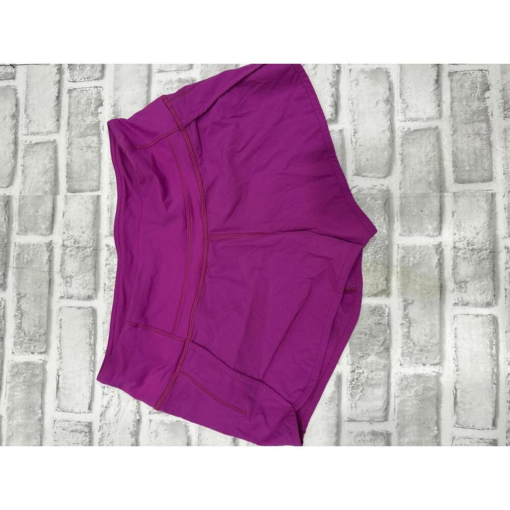Lululemon Speed Up Fuchsia Shorts Size 4